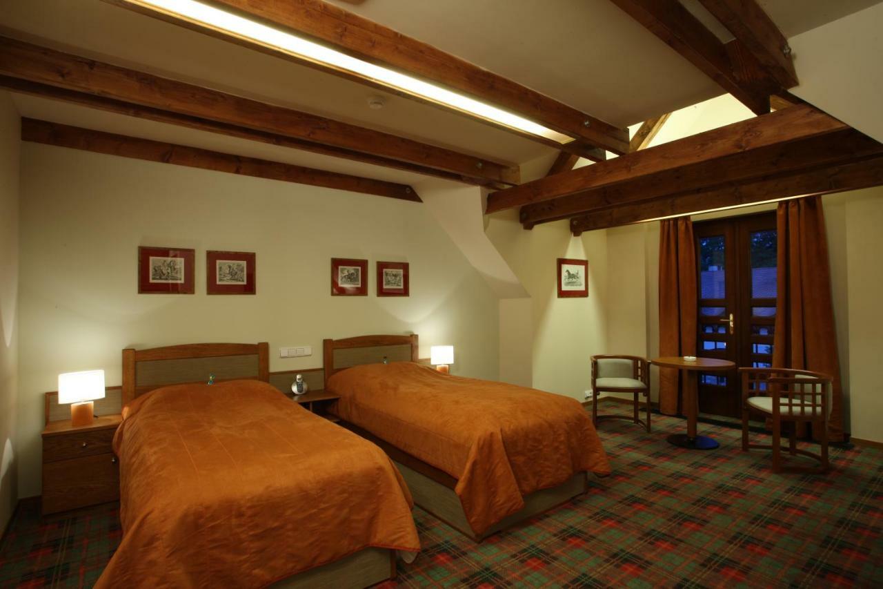 Hotel Zamek Stirin Velké Popovice Buitenkant foto